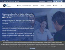 Tablet Screenshot of gvfinances.fr